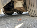 Trailer Chassis with Axle Condition