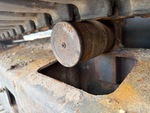 Undercarriage with Left Carrier Rollers