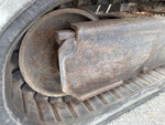 Undercarriage with Left Track Tensioner