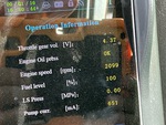 Control Station with Engine Oil Pressure