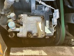 Engine with A/C Compressor