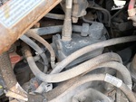 Engine with Air Compressor