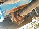 Drivetrain with Front Axle Oscillating Pin