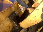 Chassis with Broches entre godet et bras